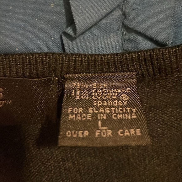 Express cardigan sweater with faux fur cuffs, Large - Picture 6 of 8